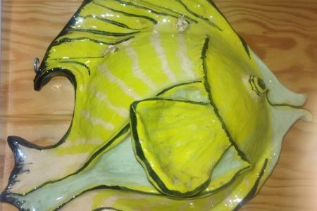 Poisson en terre vernissée, à accrocher2.jpg